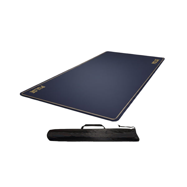 PULSE Any Game Blank Mat in navy speed cloth with carry bag